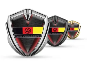 VW Insignia De Silicona 3D Estilo Tunado Brillo 3D